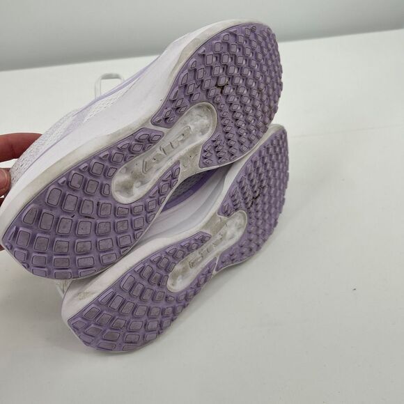 Nike FJ9510-101 White Lavender Mesh Lace-Up Womens Sneakers Size 7 - Picture 10 of 10